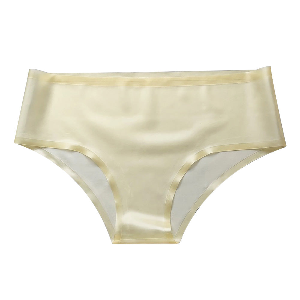 Womens Latex Clear Briefs 0.4mm