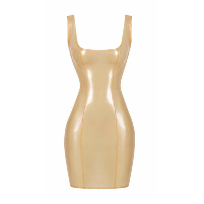 Womens Latex Dresses 0.4mm