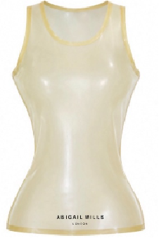 Latex sleeveless top